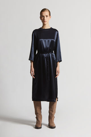 Viscose satin dress