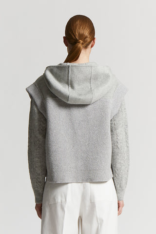 Double cashmere wool cloth vest