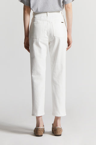 Stretch cotton twill jeans