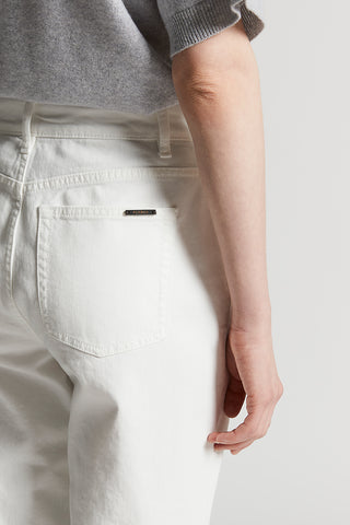 Stretch cotton twill jeans