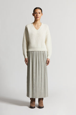 Pleated skirt