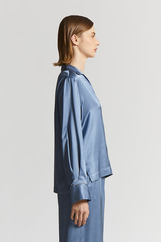 Viscose satin shirt