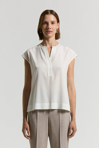 Silk crepe de chine blouse
