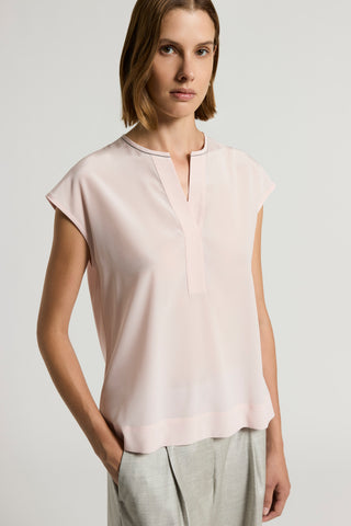 Silk crepe de chine blouse