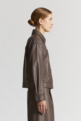 Nappa lambskin jacket