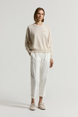 Cashmere, silk, wool sweater