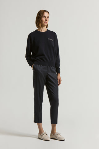 Cashmere, silk, wool sweater