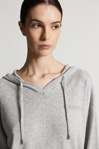 Cashmere, silk, wool sweater