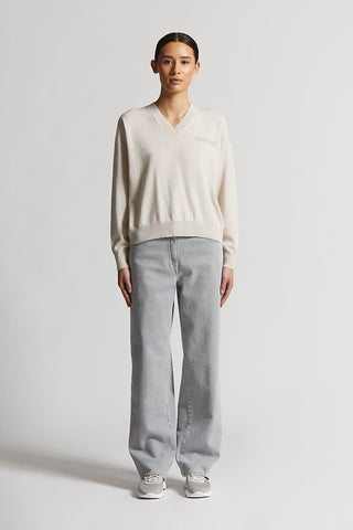 Cashmere, silk, wool sweater