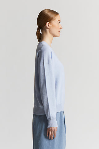 Cashmere, silk, wool sweater