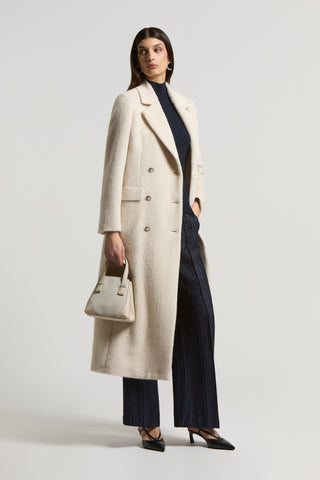 Fluid viscose corduroy trousers