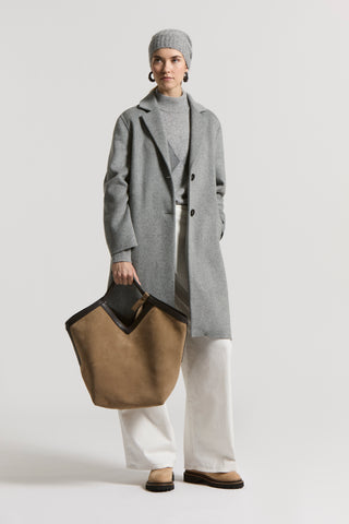 Lurex, cashmere, silk and wool sweater