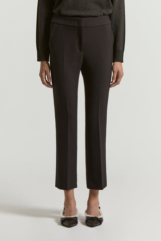 Double technical fabric trousers