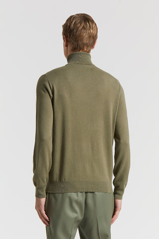 Pure cashmere turtleneck sweater