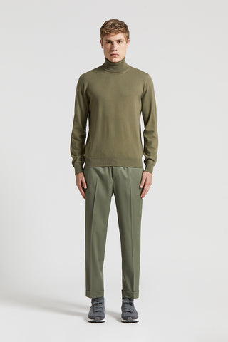 Pure cashmere turtleneck sweater