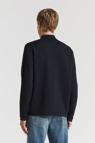 Extra-fine merino wool overshirt