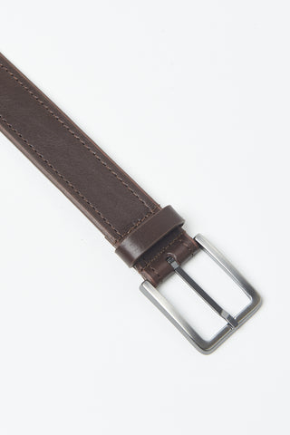 Leather belt