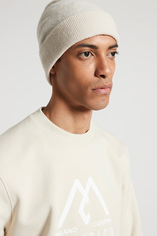 Wool, alpaca and silk hat