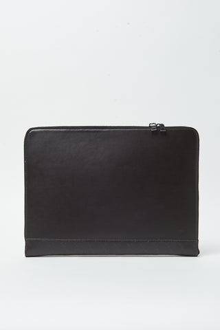 Men's leather clutch bag