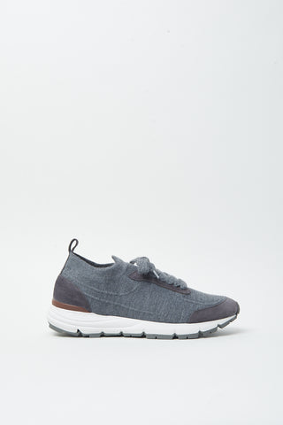 Knit sneakers with Vibram sole