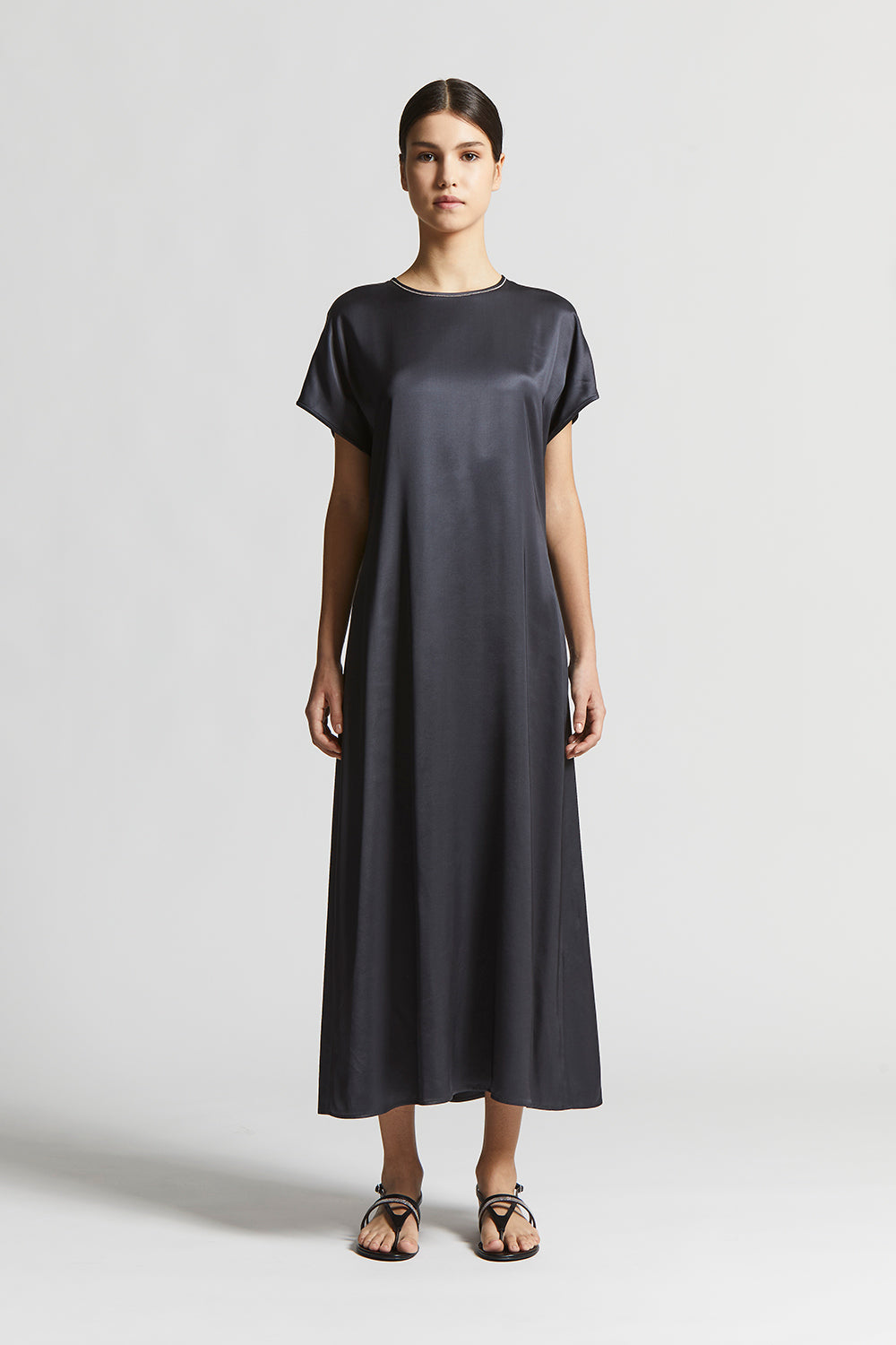 ワンピース PESERICO SS25 Long dress in pure linen (S02163A 985) Linen long dress | Peserico US