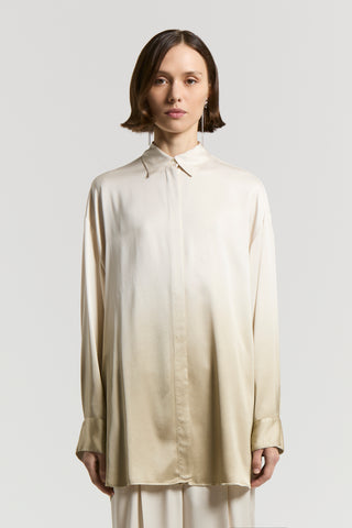 Viscose satin shirt