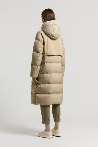 Long WR down-padded parka