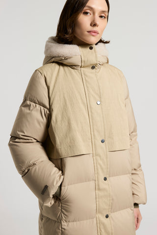 Long WR down-padded parka