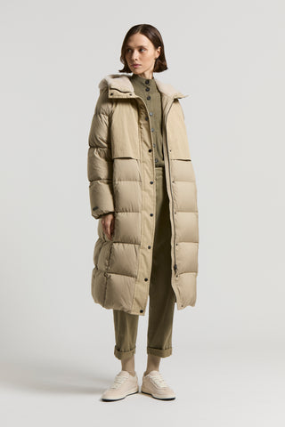 Long WR down-padded parka