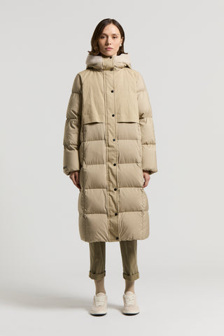 Long WR down-padded parka