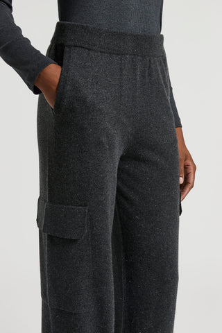 Silk and cashmere trousers