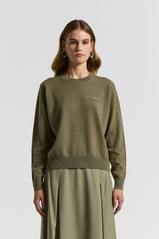 Wool, silk, cashmere and viscose sweater