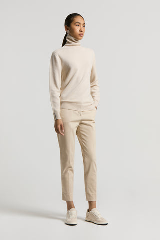 Pure cashmere turtleneck sweater