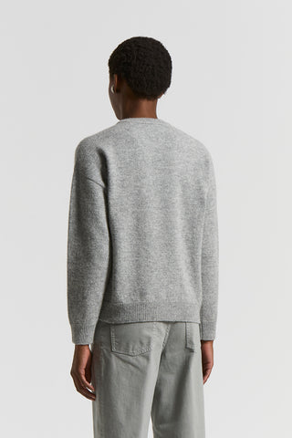 Lurex, cashmere, silk and wool sweater