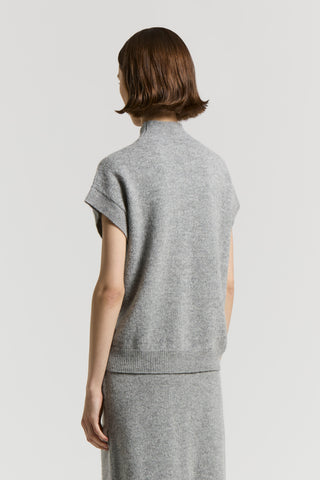 Lurex, cashmere, silk and wool sweater