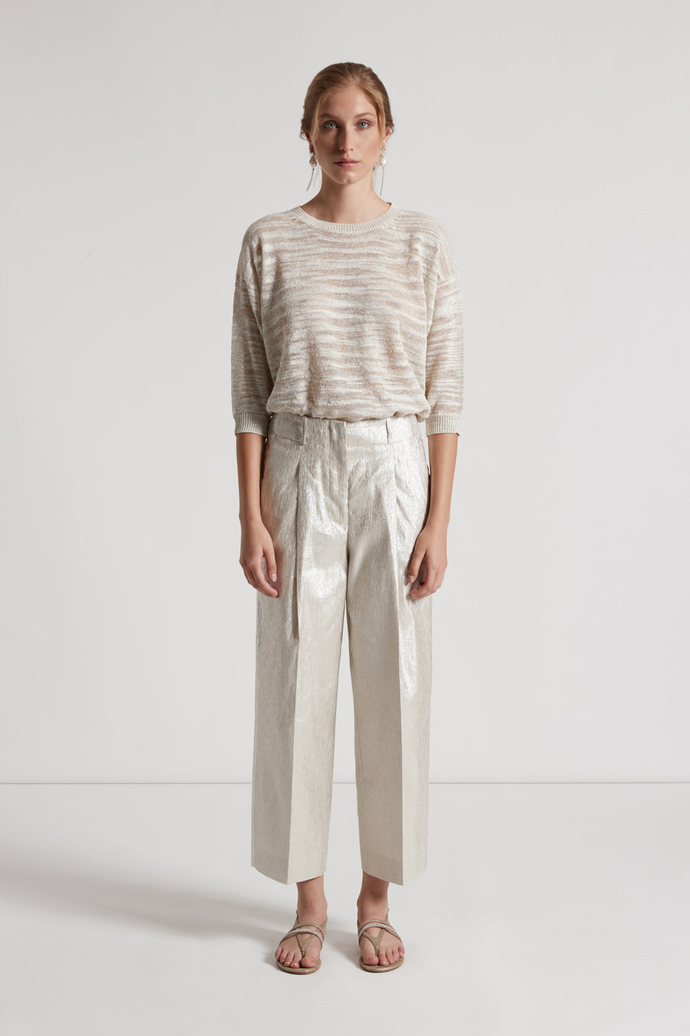 パンツ PESERICO Women Pants P04736T302481061 Blue Peserico womens Pant, 38, Blue - Walmart.com