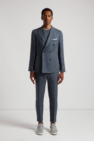 Ermenegildo Zegna pure linen trousers