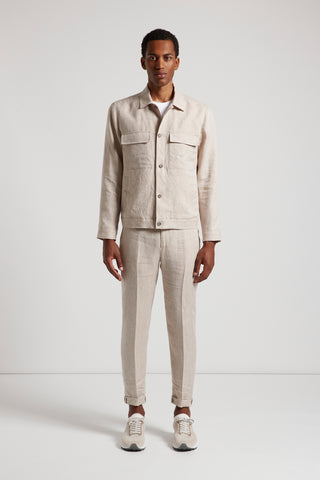 Ermenegildo Zegna pure linen overshirt