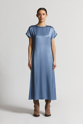 Viscose satin dress