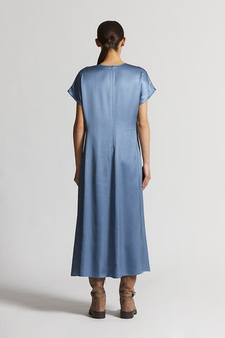 Viscose satin dress