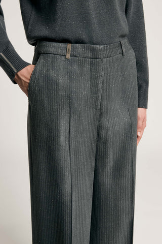 Corduroy palazzo trousers