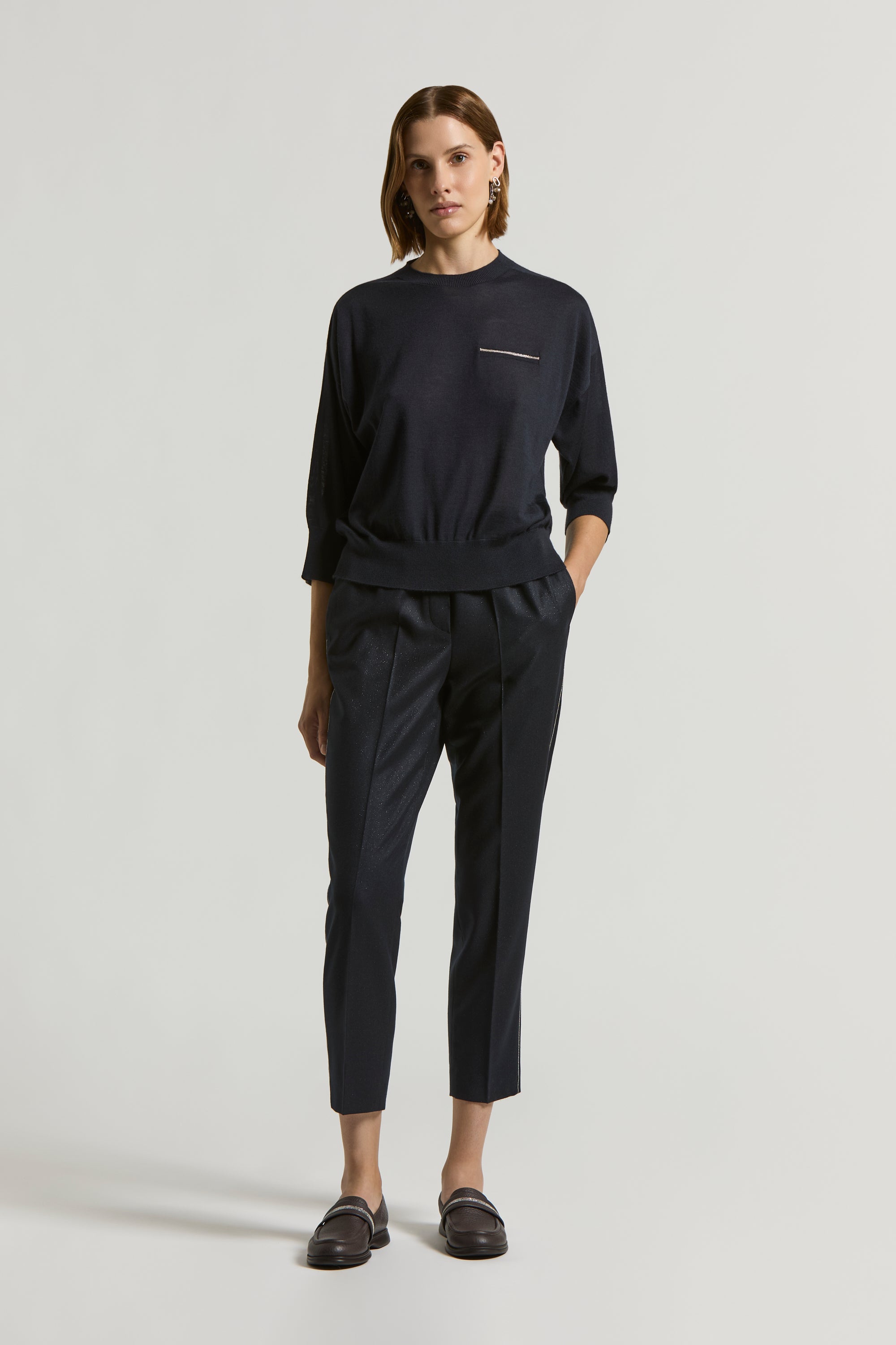 Women's Trousers New Arrivals | Peserico US