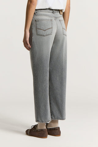 Cotton twill jeans