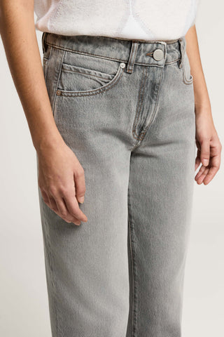 Cotton twill jeans