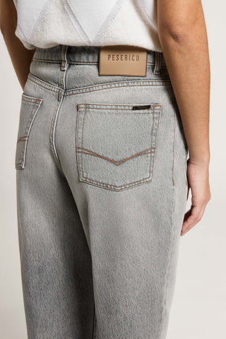Cotton twill jeans