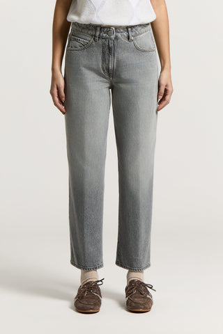 Cotton twill jeans