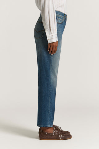 Stretch cotton twill jeans