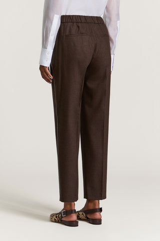 Wool and cashmere trousers