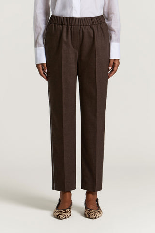Wool and cashmere trousers
