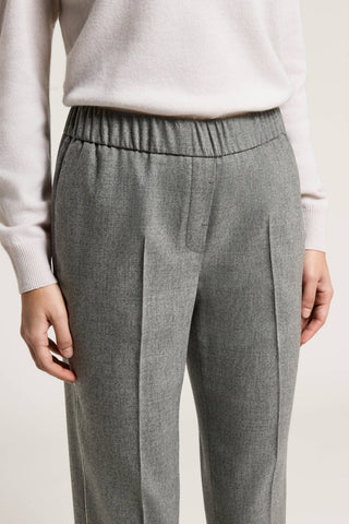 Wool and cashmere trousers